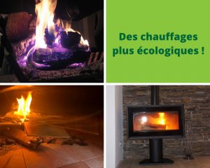 Des chauffages plus écologiques !