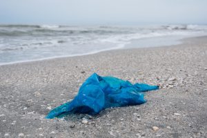 Sac plastique plage