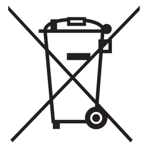 Symbole déchets électriques