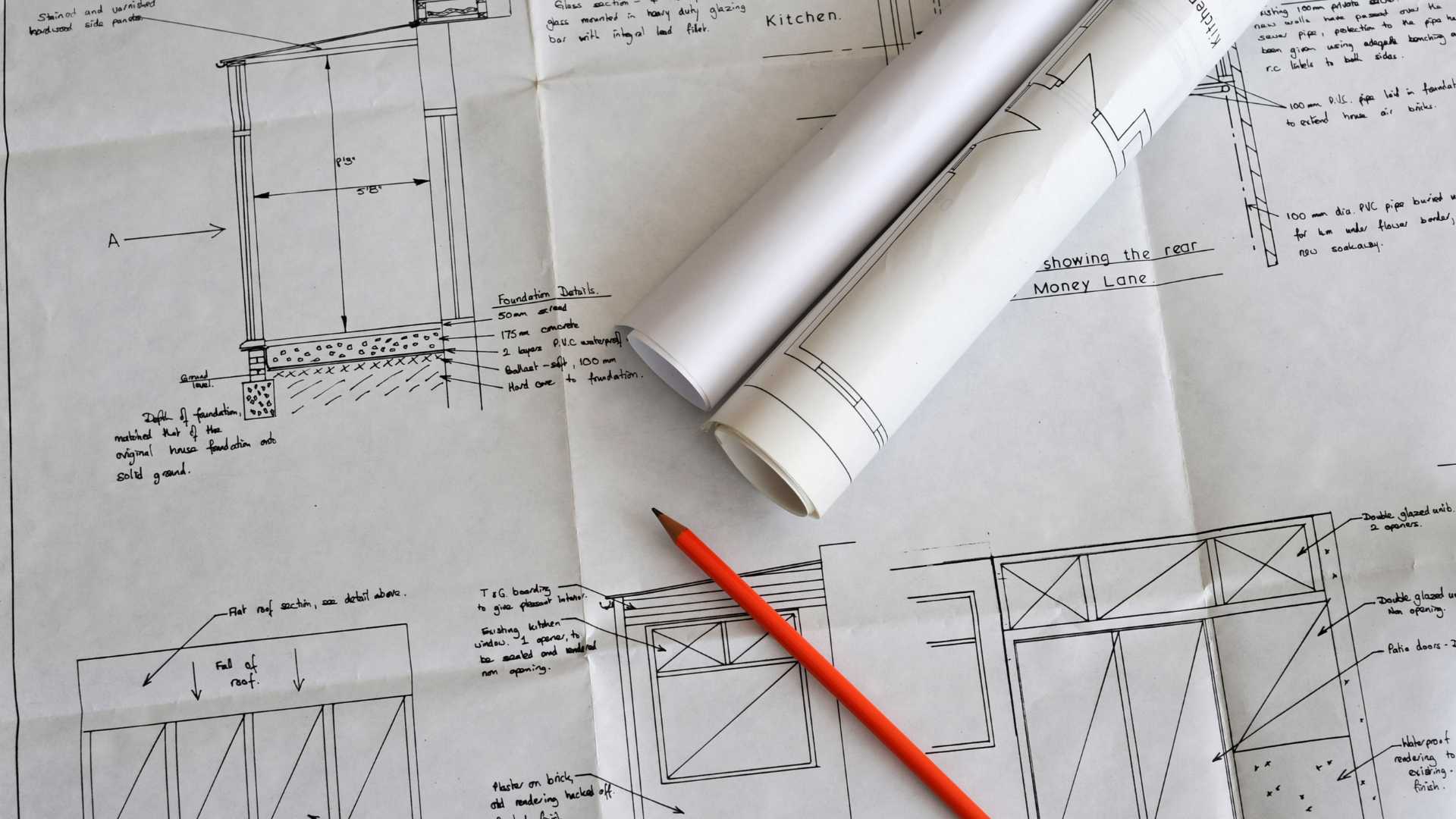 Plan de construction d'une maison
