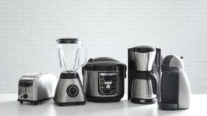 électroménager dans une cuisine