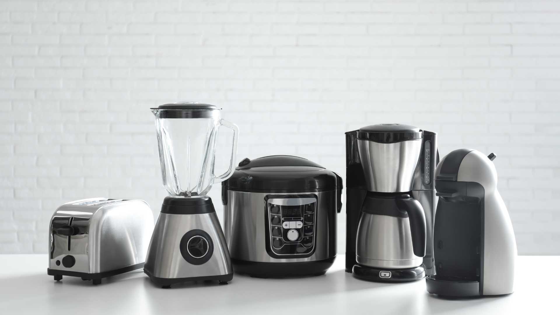 électroménager dans une cuisine