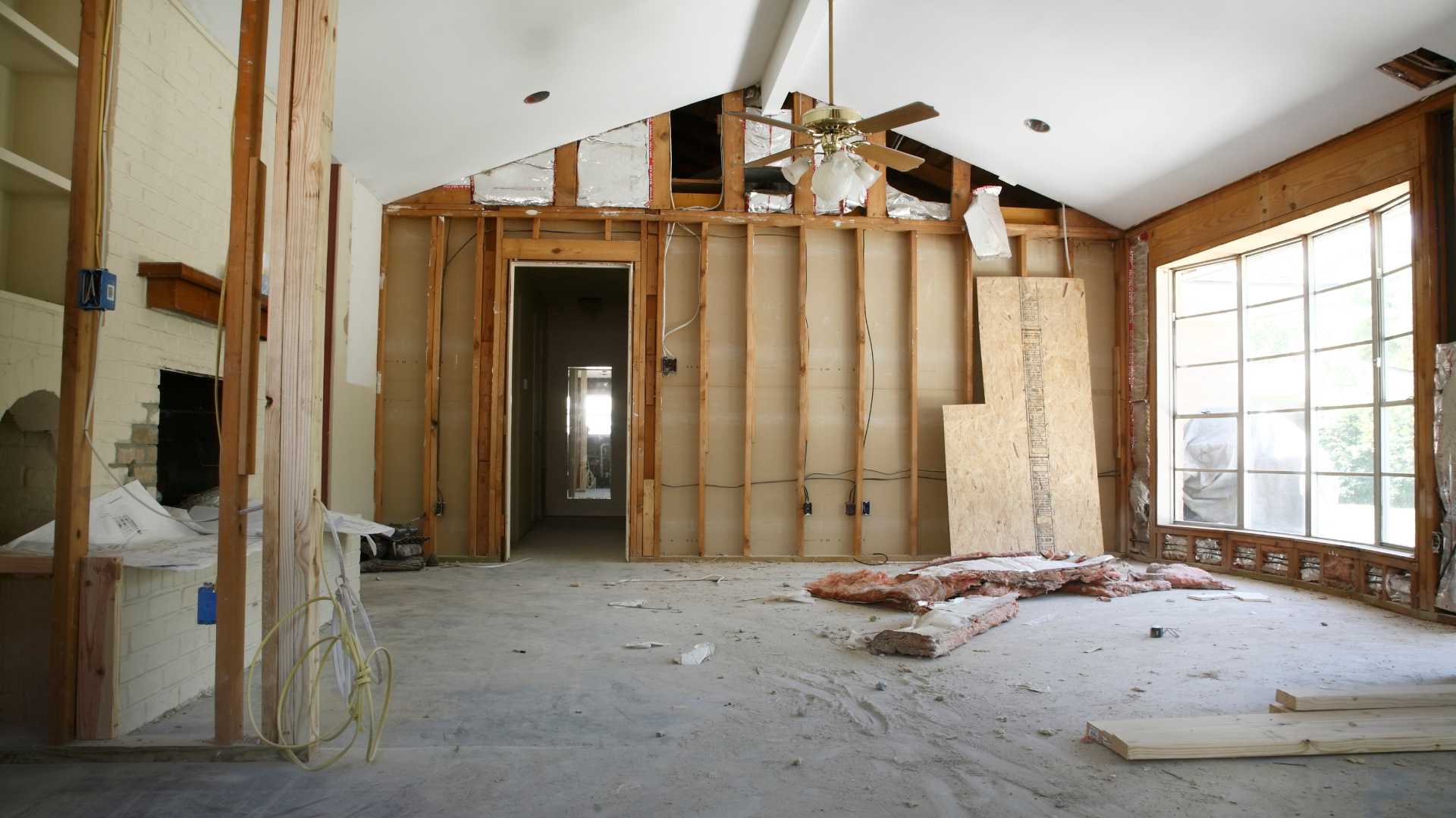 Rénovation d'une maison