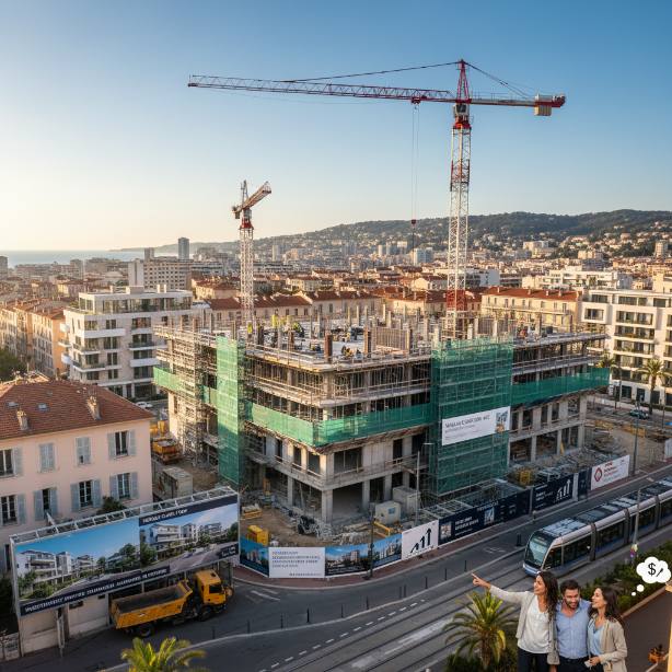 Quels impacts ont les chantiers urbains de Nice sur l’immobilier ?