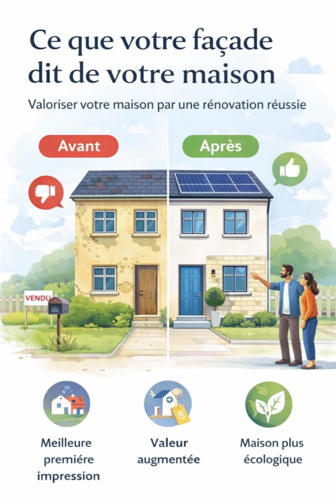 facade maison avant apres